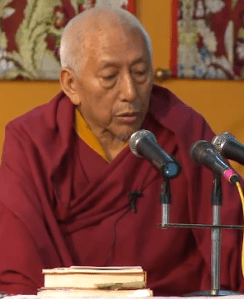 Samdhong Rinpoche at TCV Suja on 26th July, 2014