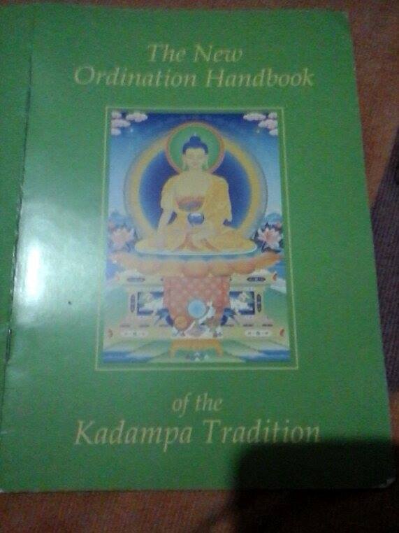 KadampaOrdination-KelsangGyatso-OrdinationHandbook